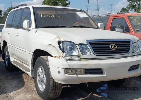 2000 Lexus Lx 470 from USA, damaged, VIN JT6HT00W0Y0085293